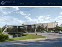 Tablet Screenshot of kontur-projekt.com